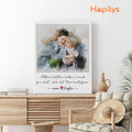 Mother's Day Custom Portrait, Mother's Day Gift Ideas, Best Mother's Day Gift, Personalized Mothers Day Portrait, Watercolor Matte Canvas Gifts for Mom