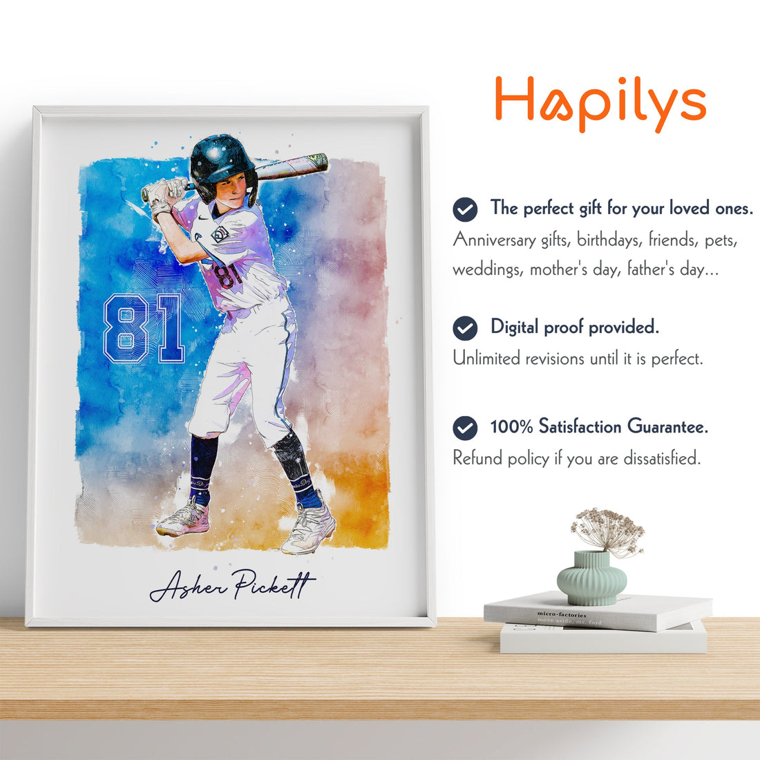 Gift Ideas For Senior Baseball, Senior Gift For Baseball Player, Custom Gift For Baseball Senior Digital Artwork