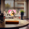 Hapilys Heartfelt Glow - Personalized LED Night Light for Mothers