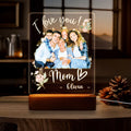 Hapilys Eternal Glow Personalized LED Lamp - A Mother's Day Tribute