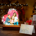 Hapilys Radiant Memories Custom LED Lamp - For Mom with Love