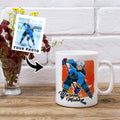 Hapilys Custom Ice Hockey Presents Mug, Sketch Painting Portrait Mug, White Mug 11oz