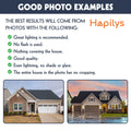 Hapilys Watercolor House Portrait from Photo, New Home Gift, Custom Housewarming, Realtor Closing Premium Posters Gift