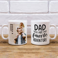 Custom Mug Sketch Painting From Photo, Personalized Gift for Dad, Custom Sketch Mug - Hapilys - Stunning Custom Art