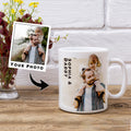 Custom Mug Sketch Painting From Photo, Personalized Gift for Dad, Custom Sketch Mug - Hapilys - Stunning Custom Art