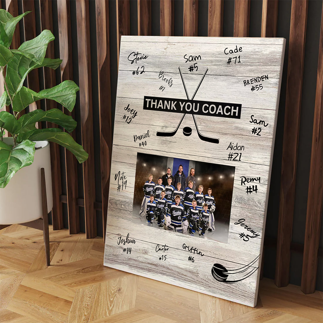 Great gift for players to sign & give to their coach!