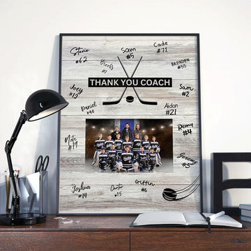 Great gift for players to sign & give to their coach!