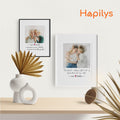 Hapilys Mother's Day Custom Portrait, Mother's Day Gift Ideas, Best Mother's Day Gift, Personalized Mothers Day Portrait, Watercolor Framed Canvas Gifts for Mom