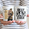 Custom Mug Sketch Painting From Photo, Personalized Gift for Dad, Custom Sketch Mug - Hapilys - Stunning Custom Art